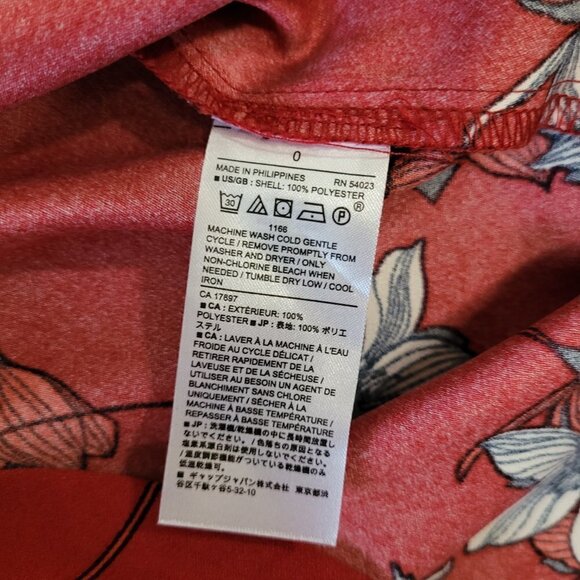 BANANA REPUBLIC | Floral Shift Dress Short Sleeve | Sz. 0 - Picture 4 of 6